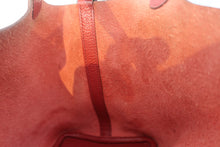 将图片加载到图库查看器，HERMES PICOTIN LOCK PM Clemence leather Rouge garance □Q刻印 Hand bag 800020071
