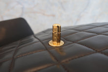 画像をギャラリービューアに読み込む, CHANEL/シャネル 中マトラッセシングルフラップチェーンショルダーバッグ ラムスキン ブラック/ゴールド金具 ショルダーバッグ 700110113
