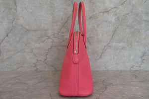 HERMES／BOLIDE 27 Epsom leather  Rose azalee T Engraving Shoulder bag 700050084