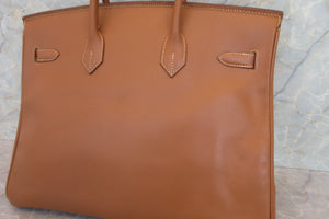 HERMES／エルメス バーキン35 クシュベル ゴールド □A刻印 700060127