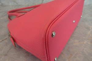 HERMES／BOLIDE 27 Epsom leather  Rose azalee T Engraving Shoulder bag 700050084