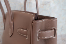 Load image into Gallery viewer, HERMES BIRKIN 30 Swift leather Etoupe gray □J Engraving Hand bag 700050003
