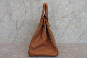 HERMES／エルメス バーキン35 クシュベル ゴールド □A刻印 700060127