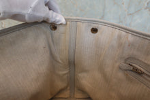 Load image into Gallery viewer, HERMES GARDEN PARTY ＰＭ Negonda leather Pearl gray □Q Engraving Tote bag 800090115
