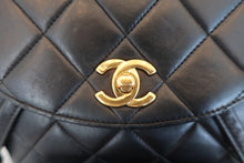 画像をギャラリービューアに読み込む, CHANEL/シャネル マトラッセチェーンリュック ラムスキン ブラック/ゴールド金具 リュック 800070106
