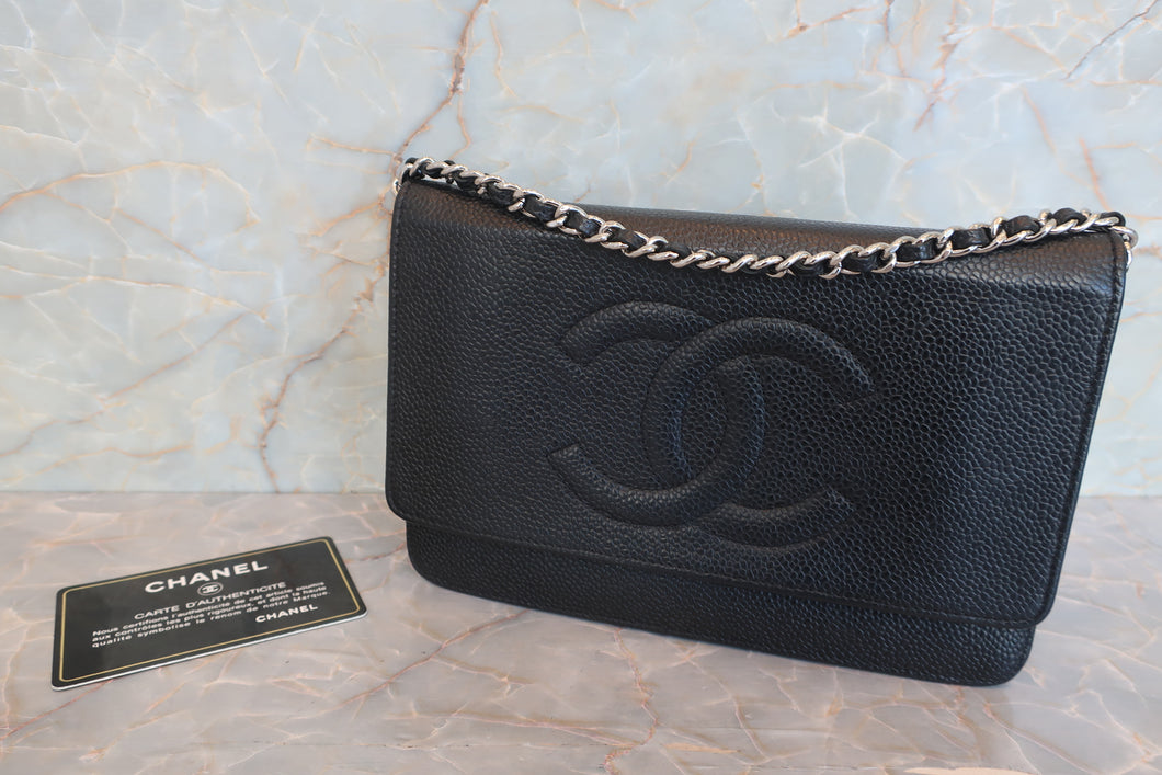 CHANEL/香奈儿 经典双C WOC 羊皮 Black(黑色) 肩背包 600090099