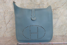 將圖片載入圖庫檢視器 HERMES／エルメス エブリン2GM ヴォーエプソン ブルージーン □J刻印 ショルダーバッグ 700030143
