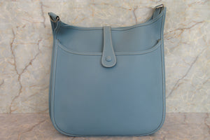 HERMES／エルメス エブリン2GM ヴォーエプソン ブルージーン □J刻印 ショルダーバッグ 700030143