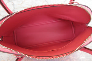 HERMES／BOLIDE 27 Epsom leather  Rose azalee T Engraving Shoulder bag 700050084