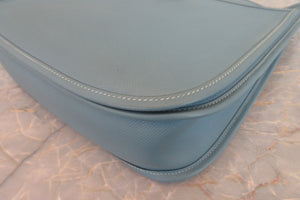 HERMES／エルメス エブリン2GM ヴォーエプソン ブルージーン □J刻印 ショルダーバッグ 700030143