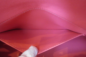 HERMES／BOLIDE 27 Epsom leather  Rose azalee T Engraving Shoulder bag 700050084