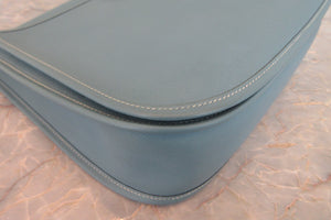 HERMES／エルメス エブリン2GM ヴォーエプソン ブルージーン □J刻印 ショルダーバッグ 700030143
