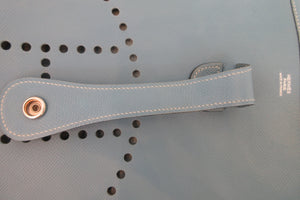HERMES／エルメス エブリン2GM ヴォーエプソン ブルージーン □J刻印 ショルダーバッグ 700030143