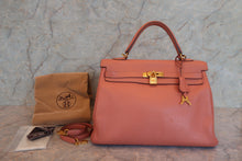 画像をギャラリービューアに読み込む, HERMES／エルメス ケリー35 トリヨンクレマンス クレヴェット □Q刻印 ショルダーバッグ 700090183
