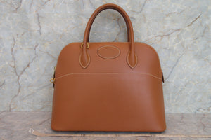 HERMES／エルメス ボリード35 クシュベル ゴールド 〇Y刻印 ショルダーバッグ 700090040