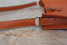 将图片加载到图库查看器，HERMES EVELYNE TPM Graine Couchevel leather Cognac □H刻印 Shoulder bag 800080042
