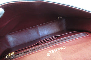 CHANEL Matelasse double flap double chain shoulder bag Lambskin Black/Gold hadware Shoulder bag 700070154