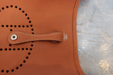 将图片加载到图库查看器，HERMES EVELYNE TPM Graine Couchevel leather Cognac □H刻印 Shoulder bag 800080042

