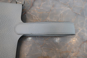 HERMES／エルメス ピコタンロックＰＭ トリヨンクレマンス ブルーペール Y刻印 ハンドバッグ 700080005