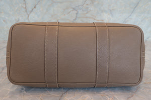 HERMES／エルメス ガーデンパーティＴＰＭ ネゴンダ エトゥープ □L刻印 トートバッグ 700030166