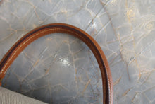 將圖片載入圖庫檢視器 HERMES／エルメス ケリー28 トワルアッシュ/クシュベル ベージュ/ゴールド 〇U刻印 ハンドバッグ 700040217
