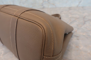 HERMES／エルメス ガーデンパーティＴＰＭ ネゴンダ エトゥープ □L刻印 トートバッグ 700030166