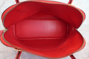 HERMES／エルメス ボリード31 トゴ ルージュヴィフ □H刻印 ショルダーバッグ 700060227