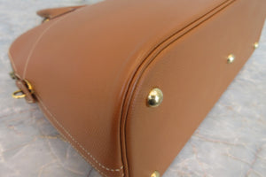 HERMES／エルメス ボリード35 クシュベル ゴールド 〇Y刻印 ショルダーバッグ 700090040