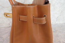 Load image into Gallery viewer, HERMES BIRKIN 35 Box carf leather Natural □F Engraving Hand bag 600120231
