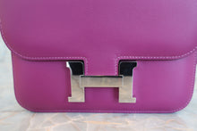 将图片加载到图库查看器，HERMES CONSTANCE3 MINI Swift leather Anemone Z刻印 Shoulder bag 600100117
