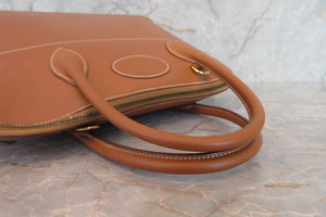 HERMES／エルメス ボリード35 クシュベル ゴールド 〇Y刻印 ショルダーバッグ 700090040