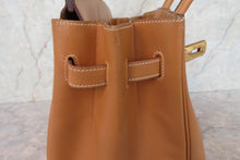 Load image into Gallery viewer, HERMES BIRKIN 35 Box carf leather Natural □F Engraving Hand bag 600120231
