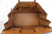 Load image into Gallery viewer, HERMES BIRKIN 35 Box carf leather Natural □F Engraving Hand bag 600120231
