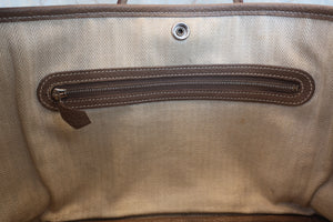 HERMES／エルメス ガーデンパーティＴＰＭ ネゴンダ エトゥープ □L刻印 トートバッグ 700030166