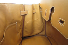 Load image into Gallery viewer, HERMES BIRKIN 35 Box carf leather Natural □F Engraving Hand bag 600120231

