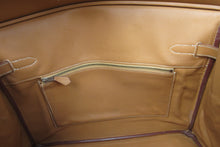 Load image into Gallery viewer, HERMES BIRKIN 35 Box carf leather Natural □F Engraving Hand bag 600120231
