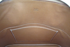 HERMES／エルメス ボリード35 クシュベル ゴールド 〇Y刻印 ショルダーバッグ 700090040
