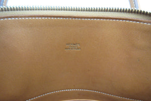 HERMES／エルメス ボリード35 クシュベル ゴールド 〇Y刻印 ショルダーバッグ 700090040