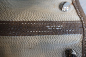 HERMES／エルメス ガーデンパーティＴＰＭ ネゴンダ エトゥープ □L刻印 トートバッグ 700030166