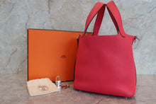 画像をギャラリービューアに読み込む, HERMES／エルメス ピコタンロックＰＭ トリヨンクレマンス ローズエクストリーム D刻印 ハンドバッグ 700050260
