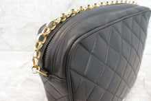 Load image into Gallery viewer, CHANEL Matelasse chain shoulder bag Caviar skin Black/Gold hadware Shoulder bag 600110141
