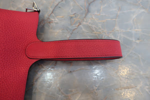 HERMES／エルメス ピコタンロックＰＭ トリヨンクレマンス ローズエクストリーム D刻印 ハンドバッグ 700050260