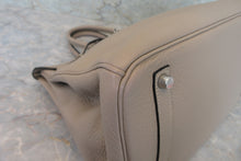 画像をギャラリービューアに読み込む, HERMES／エルメス バーキン35 トリヨンクレマンス トゥルティエールグレー □K刻印 ハンドバッグ 700090046
