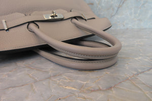 HERMES／エルメス バーキン35 トリヨンクレマンス トゥルティエールグレー □K刻印 ハンドバッグ 700090046