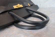 將圖片載入圖庫檢視器 HERMES／エルメス バーキン35 アルデンヌ ブラック □H刻印 ハンドバッグ 700110104
