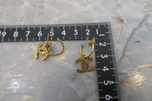 CHANEL/シャネル ココマークピアス 金メッキ ゴールド ピアス 700050209