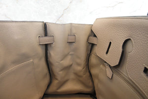 HERMES／エルメス バーキン35 トリヨンクレマンス トゥルティエールグレー □K刻印 ハンドバッグ 700090046