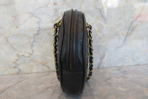 CHANEL/シャネル マトラッセフリンジハンドバッグ ラムスキン ネイビー/ゴールド金具 ハンドバッグ 700070148