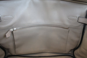 HERMES／エルメス バーキン35 トリヨンクレマンス トゥルティエールグレー □K刻印 ハンドバッグ 700090046