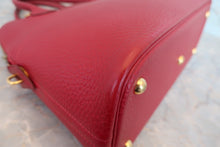 将图片加载到图库查看器，HERMES／BOLIDE 31 Clemence leather Rouge garance □H刻印 Shoulder bag 800060144

